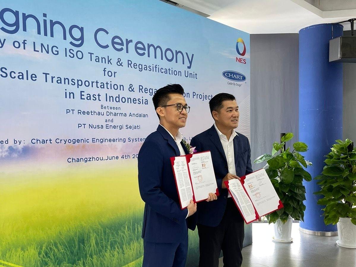 image of article Acara Penandatanganan Pengadaan LNG ISO Tank & Regasifikasi untuk Transportasi Kecil LNG di Indonesia Timur