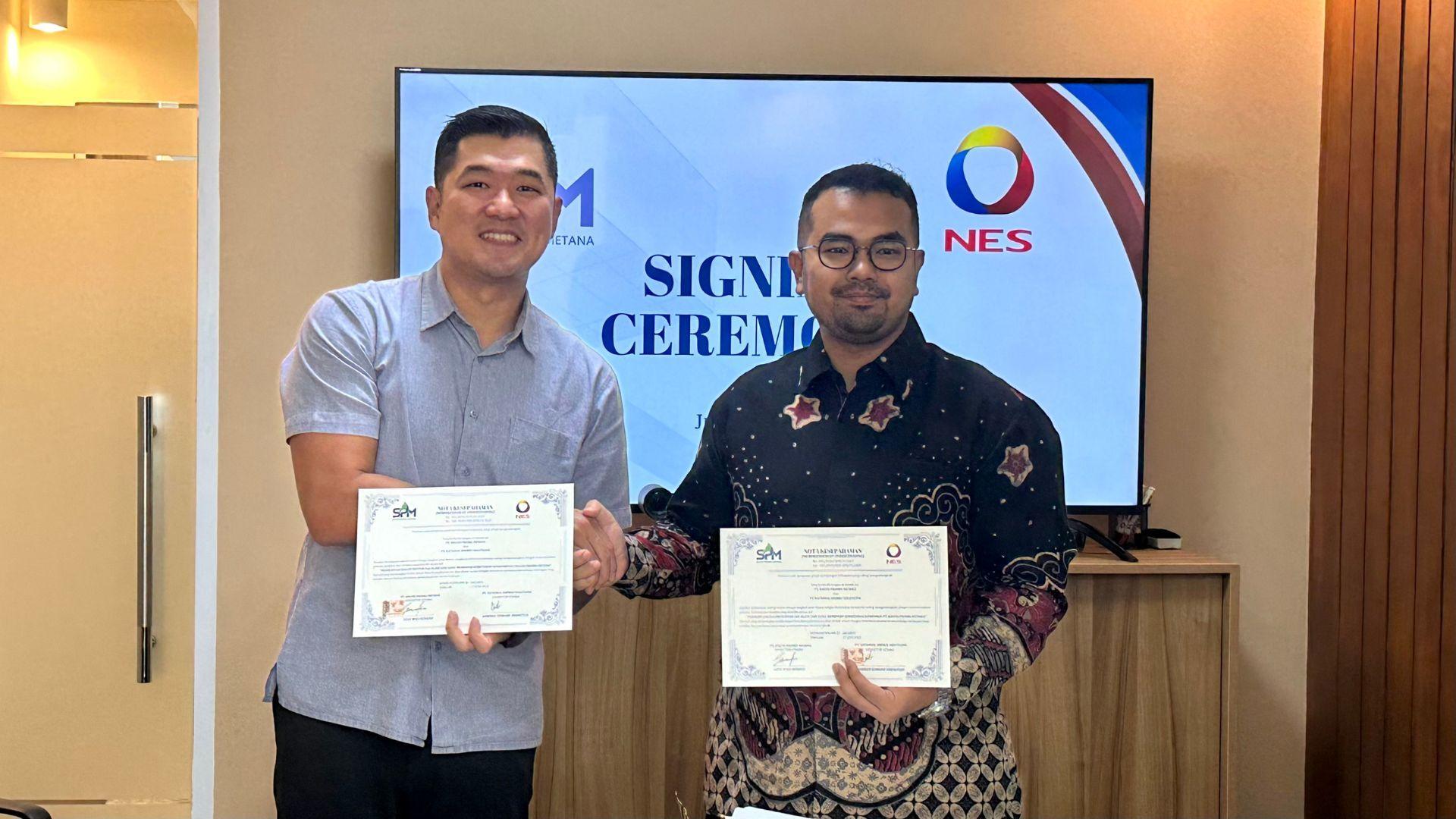 image of article PT National Energy Solutions dan PT Solusi Prisma Metana Menandatangani Perjanjian Jual Beli Gas Alam Cair